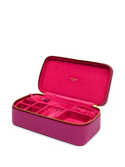 Rapport Charlotte Jewellery Case In Pink