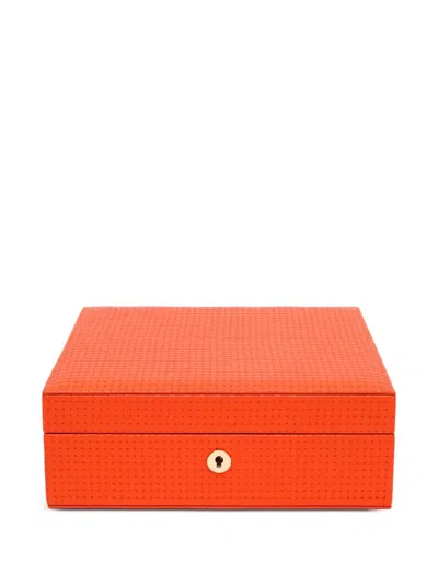 Rapport Charlotte Jewellery Box In Orange