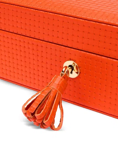 Rapport Charlotte Jewellery Box In Orange
