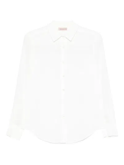 Blanca Vita Buttoned Shirt In White