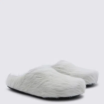 Marni Sandals Light And Natural In White