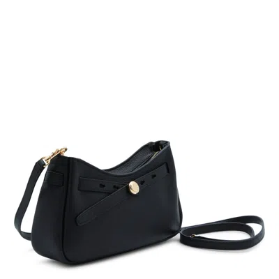 Tory Burch Black Leather Crossbody Bag In Black
