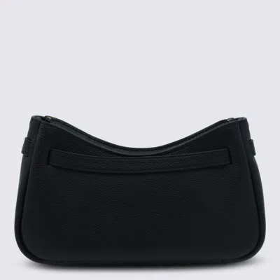 Tory Burch Black Leather Crossbody Bag In Black