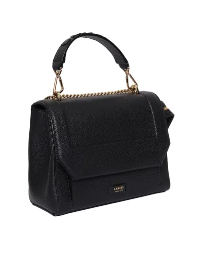 Lancel Hand Held Bag. In Black