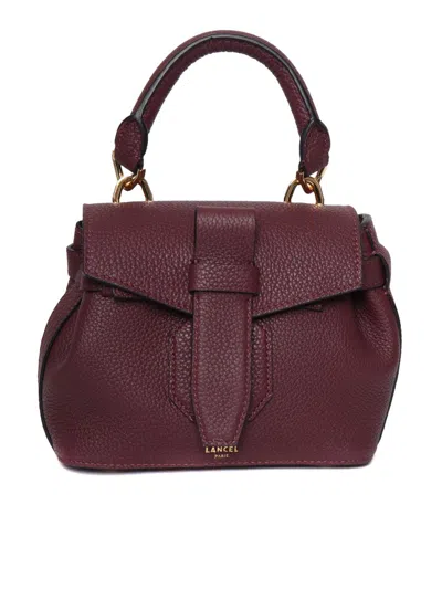 Lancel Hand Held Bag. In Red