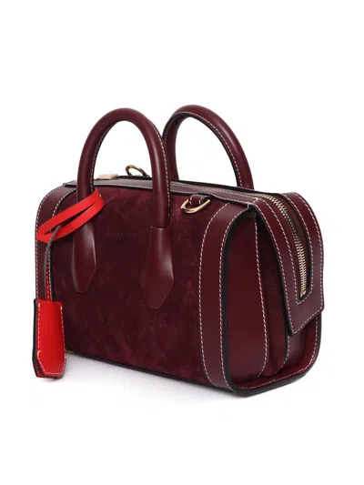 Lancel Hand Held Bag. In Red