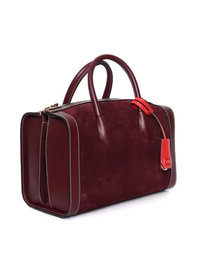 Lancel Hand Held Bag. In Red