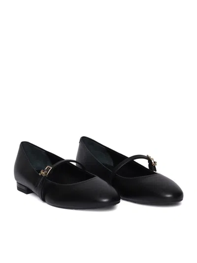 Sergio Levantesi Ambra56 Strap Ballet Flats In Black
