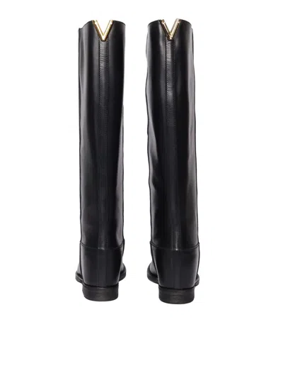 Via Roma 15 V Boots In Black