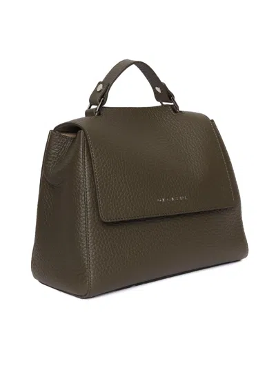 Claudio Orciani Hand Held Bag. In Green