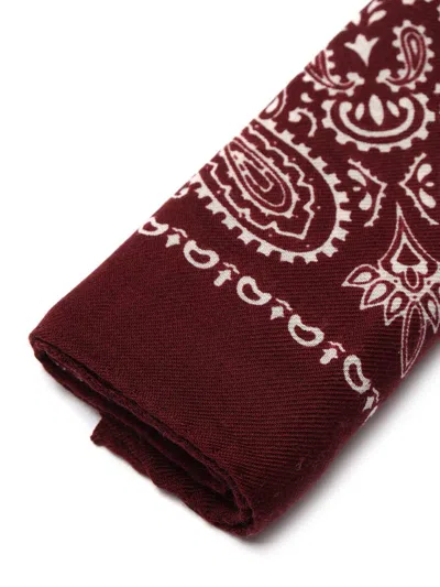 Destin Paisley-pattern Bandana In Brown