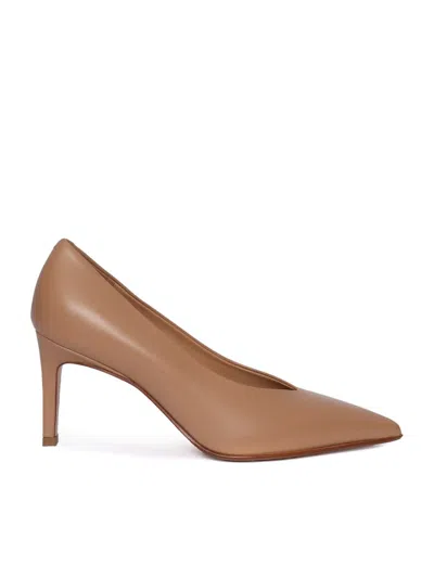 Sergio Levantesi 70mm Galassia56 Leather Pumps In Brown