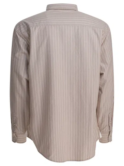 Carhartt Wip Beige Cotton Shirt In Neutral