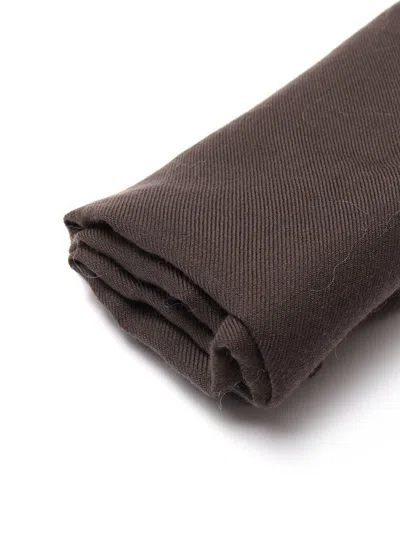 Destin Wool Scarf In Brown