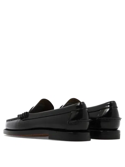 Sebago Penny Slip On Loafers In Black