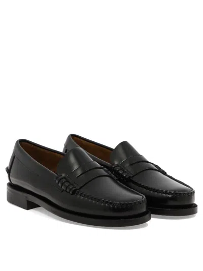 Sebago Loafers & Slippers In Black