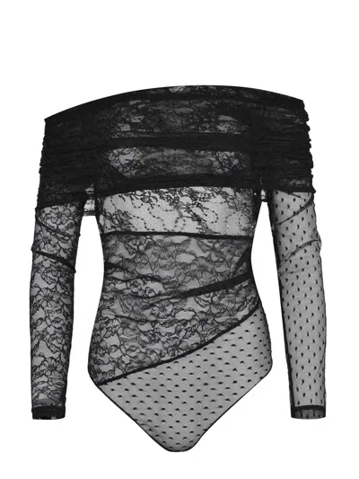 Pinko Bodysuit In Black