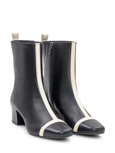 Carel Paris Audrey Ankle Boots In Black