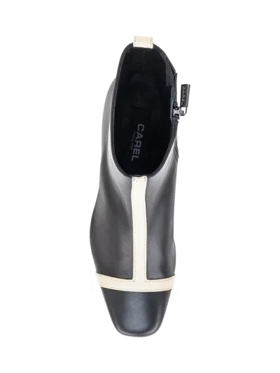 Carel Paris Audrey Ankle Boots In Black