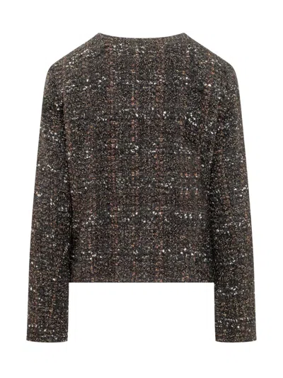 Fabiana Filippi Blazer Jacket In Brown