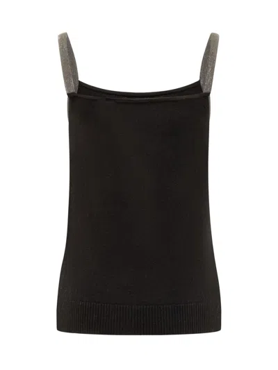 Fabiana Filippi Top Handles Top In Black