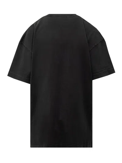 Palm Angels Seasonal Logo T-shirt In Black