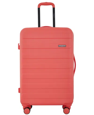 Travelers Club Austin 4 Piece Hardside Luggage Set In Orange