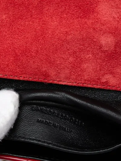 Pre-owned Saint Laurent 2019 Small Patent Vicky Crossbody Bag In Red