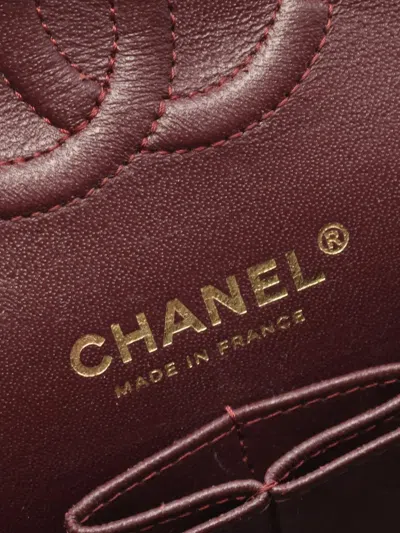 Pre-owned Chanel 2021-2025 Medium Classic Caviar Double Flap Shoulder Bag In Black