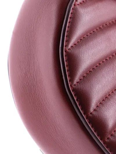 Pre-owned Chloé Drew Bijou Quilted Leather Small Crossbody Bag In Red