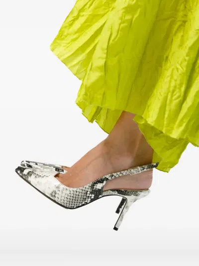 Smiling Shoes Leah Slingback Pumps In Multi