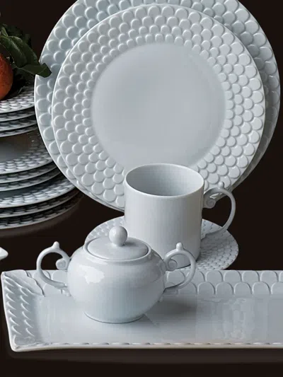 L'objet Aegean White Rectangular Platter In White