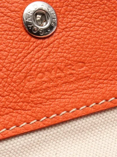 Pre-owned Goyard 2010-2025 Ine Saint Louis Pm Tote Bag In Orange