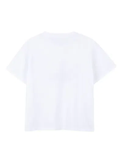 Kenzo Animal-print T-shirt In White