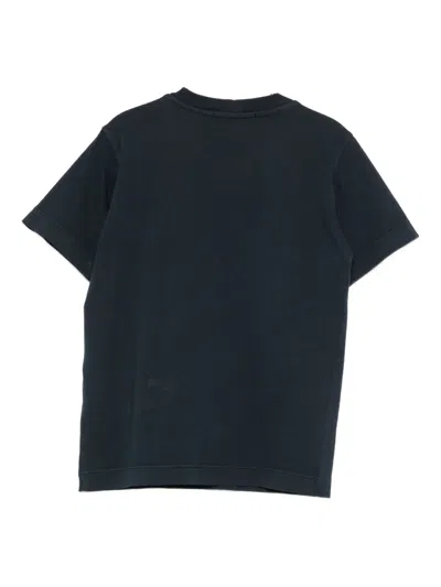 Stone Island Compass T-shirt In Blue