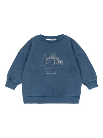 Konges Sløjd Graphic Sweatshirt In Blue