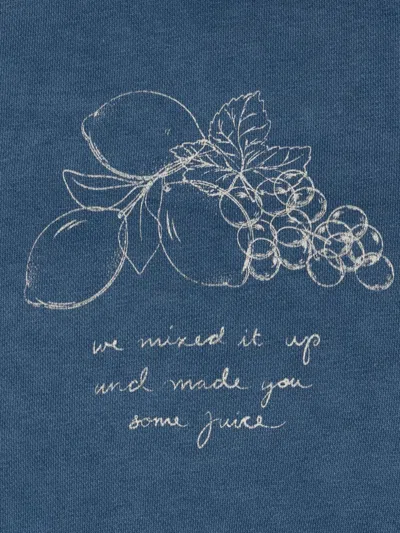 Konges Sløjd Graphic Sweatshirt In Blue