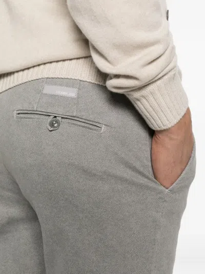 Teleria Zed Capital Trousers In Gray