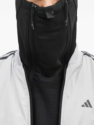 Maharishi Zip-up Hoodie In Black