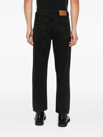 Imperial Straight-leg Denim Jeans In Black