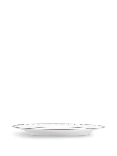 L'objet Aegean Filet Bread & Butter Plate In White