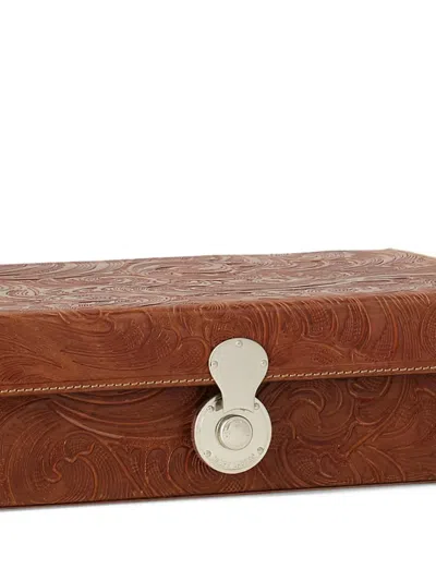 Ralph Lauren Aidan Decor Box In Brown