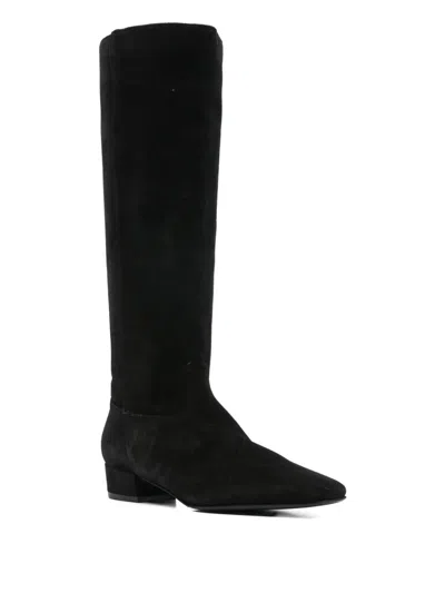 Fabio Rusconi Knee-high Pointed Boots In Black