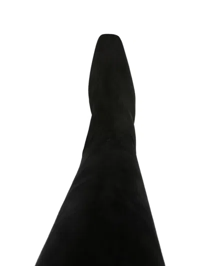 Fabio Rusconi Knee-high Pointed Boots In Black