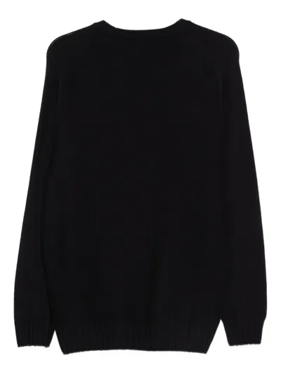 Low Brand Crew-neck Sweater In Black