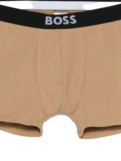 Bosswear Logo-waistband Boxers (pack Of Two) In Blue
