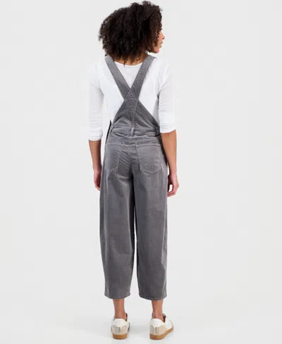And Now This Women's Corduroy Barrel-leg Overalls, Macy's Exclusive In Gold