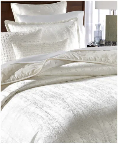 Hotel Collection Fractured Geo Duvet Cover Set, King, Exclusively At Macy's In White