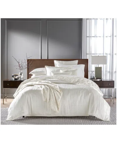 Hotel Collection Fractured Geo Duvet Cover Set, King, Exclusively At Macy's In White
