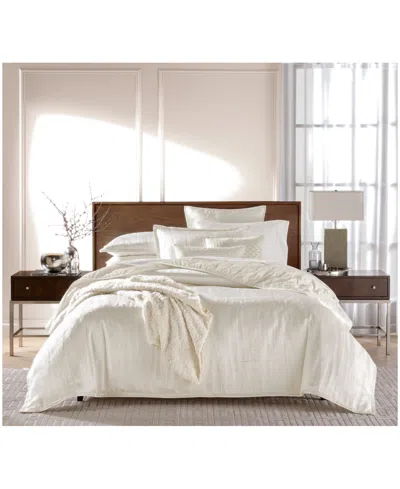 Hotel Collection Fractured Geo Duvet Cover Set, King, Exclusively At Macy's In White